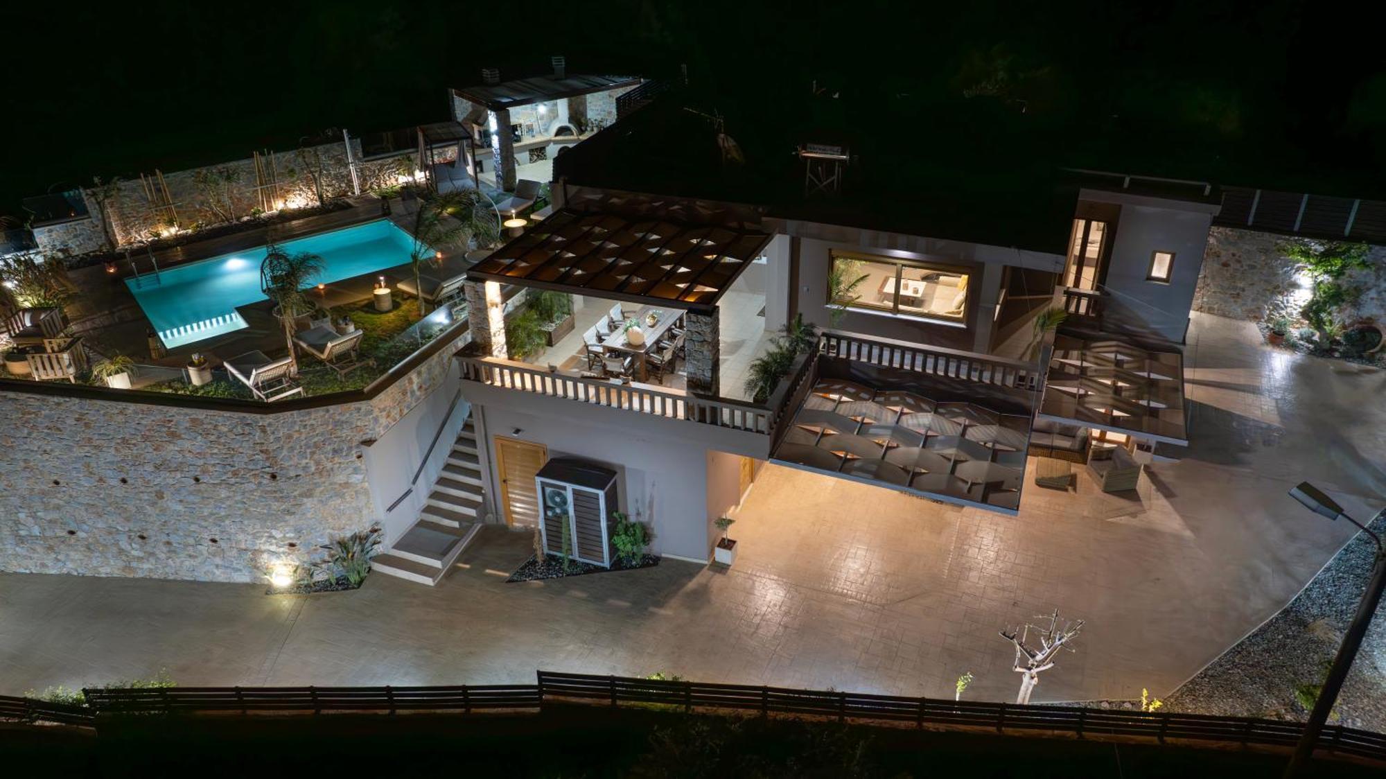Villa Lady Dafni With Private Heated Pool Maleme Buitenkant foto