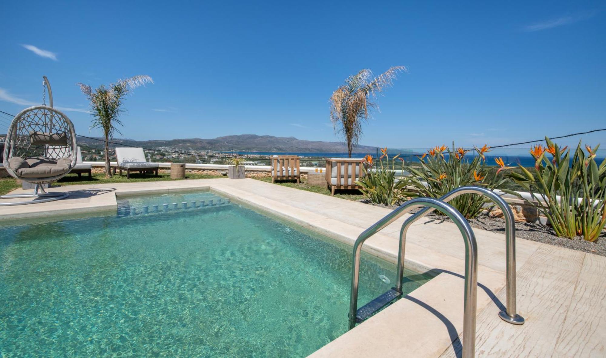 Villa Lady Dafni With Private Heated Pool Maleme Buitenkant foto