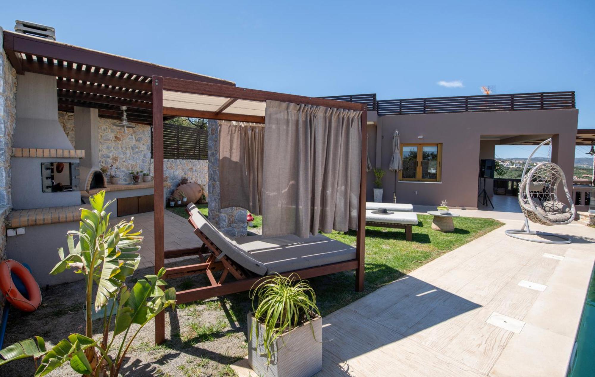 Villa Lady Dafni With Private Heated Pool Maleme Buitenkant foto