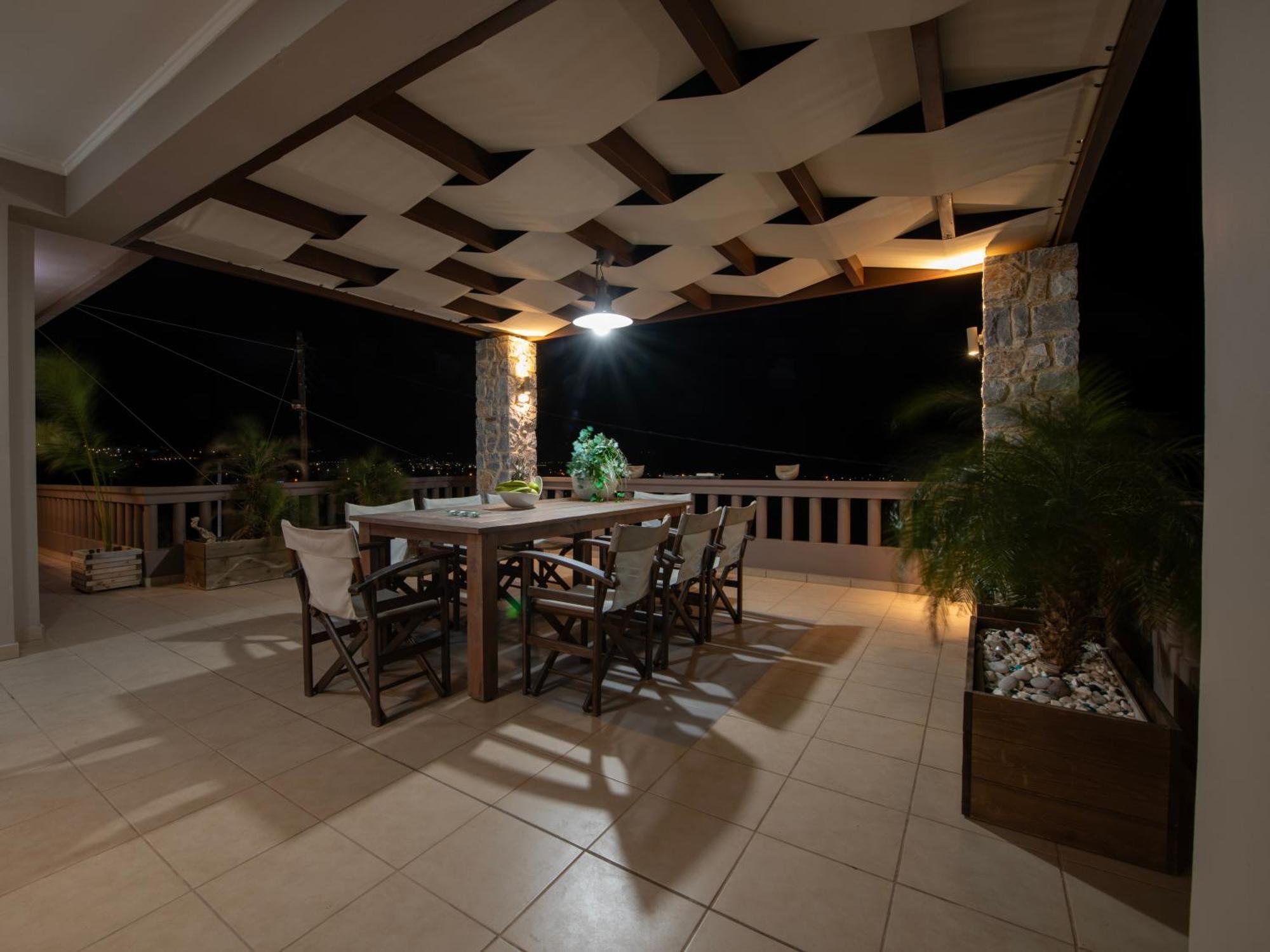 Villa Lady Dafni With Private Heated Pool Maleme Buitenkant foto