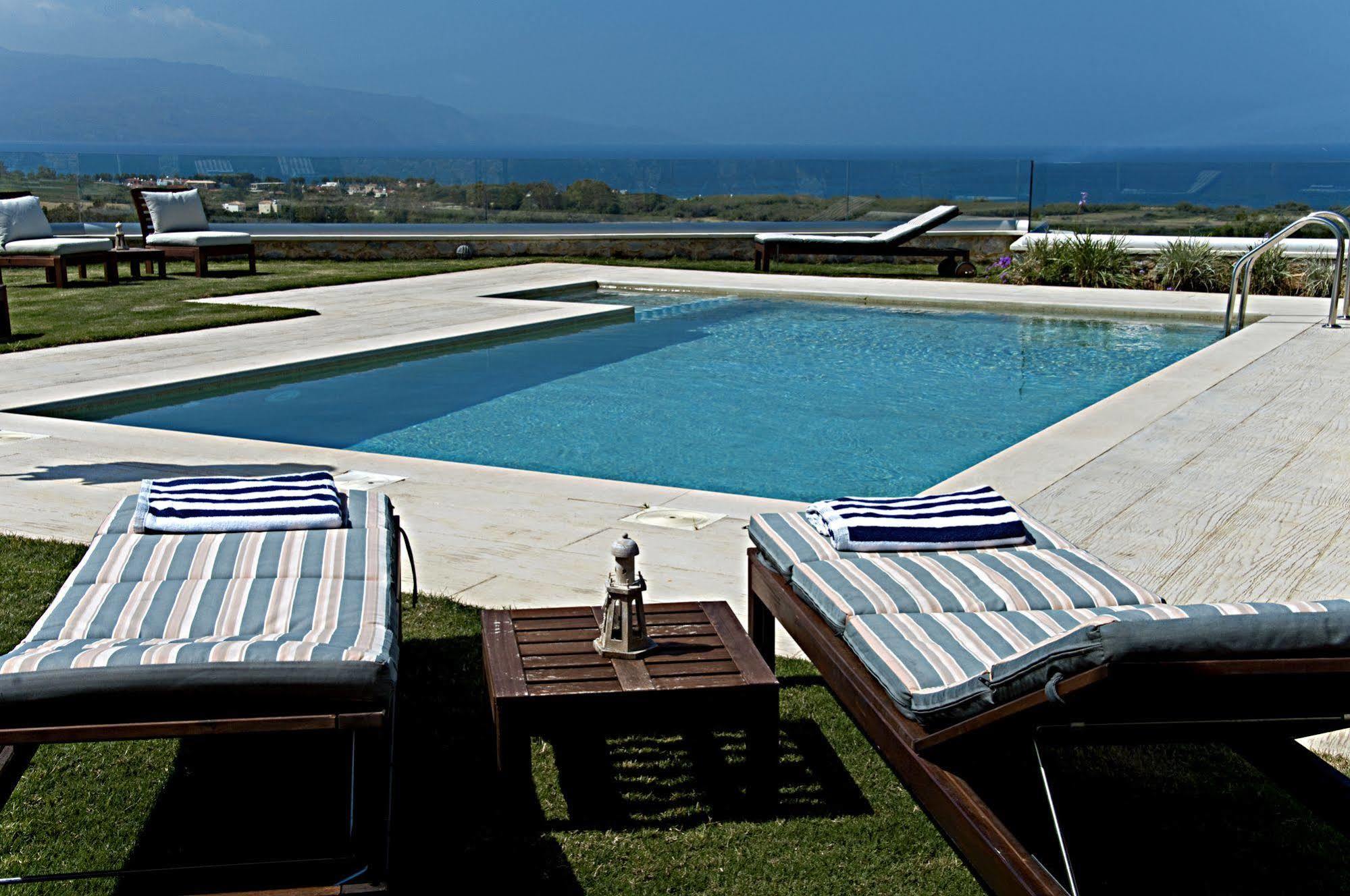 Villa Lady Dafni With Private Heated Pool Maleme Buitenkant foto
